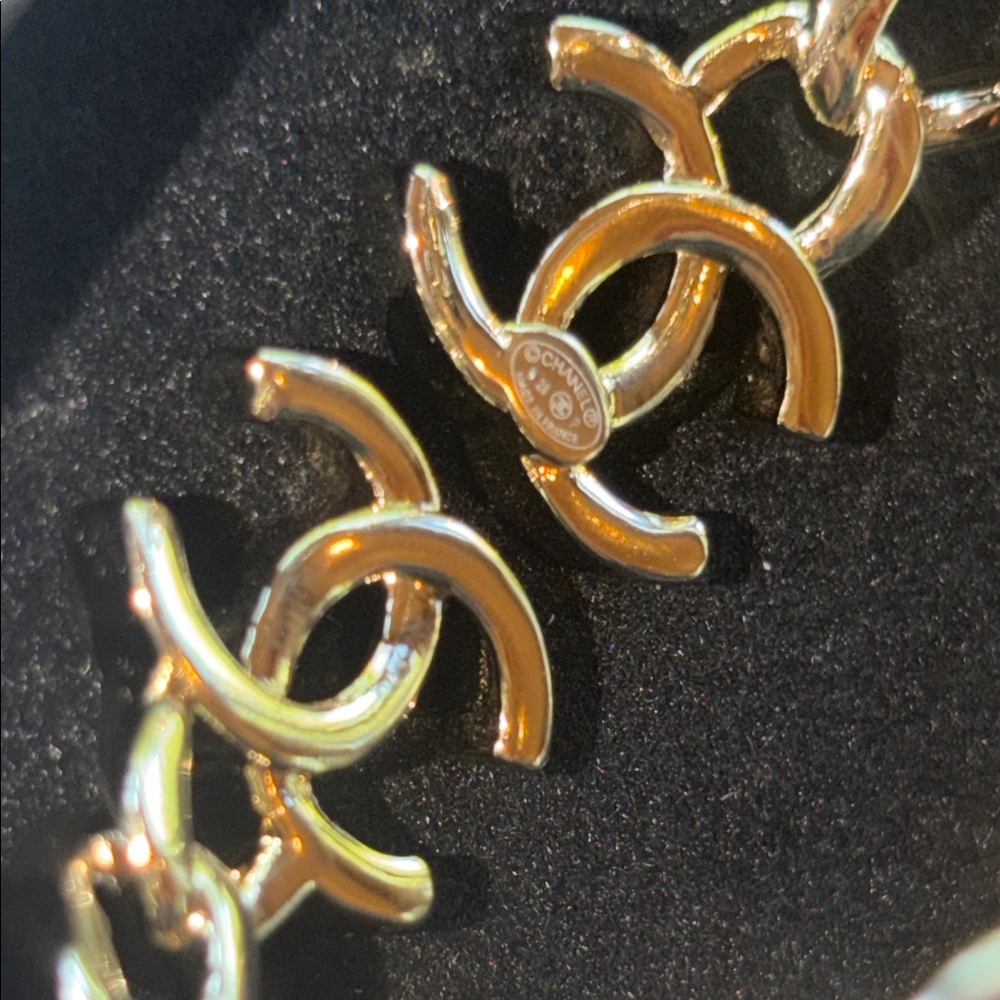 Chanel CC Open Chain Cuff + box - Picture 4 of 10